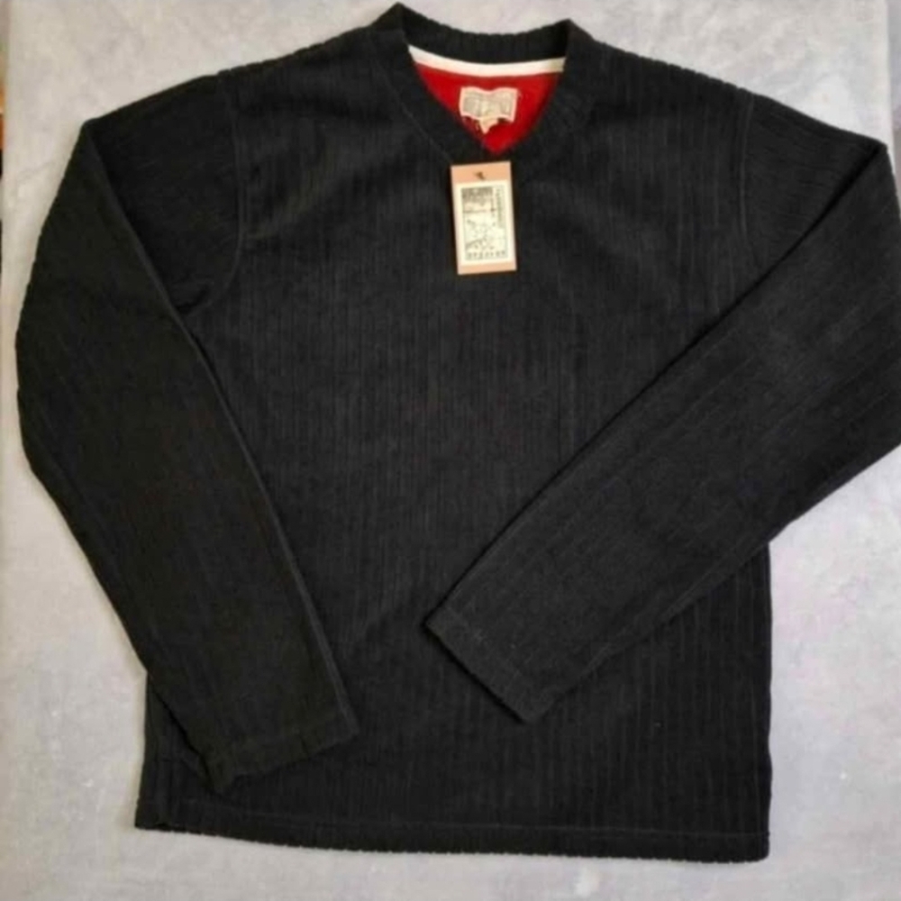 Fahrenheit Sweater – BNWT – Size M – Ribbed Knit – Black